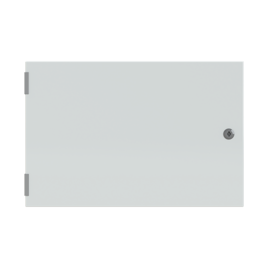 металева шафа ip 65 з непрозорими дверима в комплекті з монтажною платоюSRN4620K