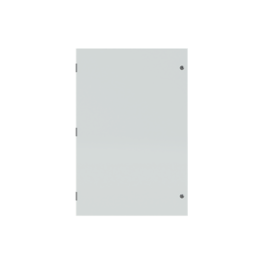 металева шафа ip 65 з непрозорими дверима в комплекті з монтажною платоюSRN12830K