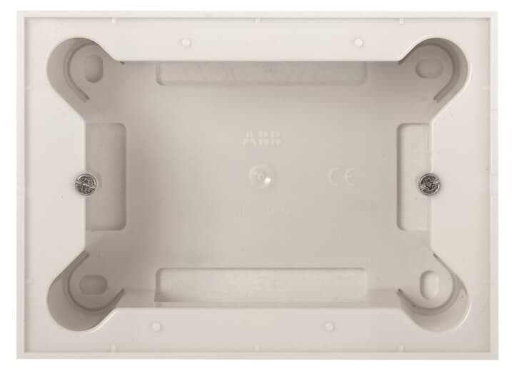 Коробкадля зовнішньої установки 1-2-3мод б/рамки Zenit біл N2993 BL